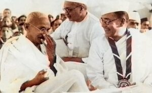 mahatama-gandhi-subhash-bose-colorised-photo