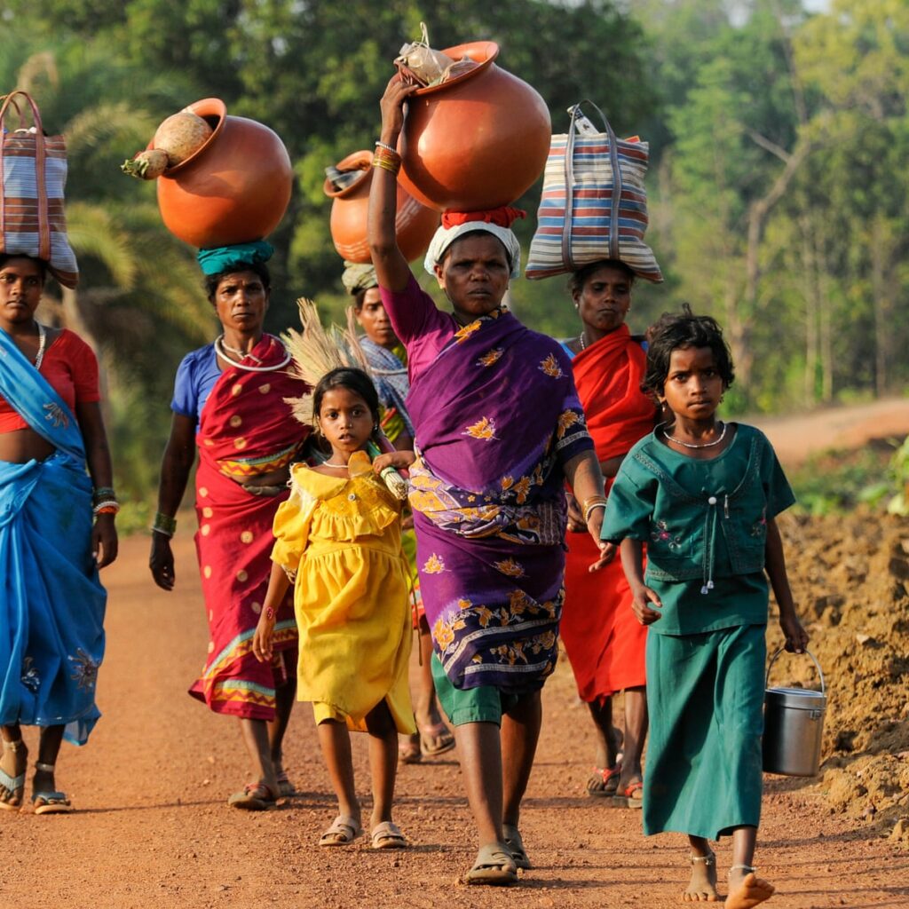 tribal cpim working woman