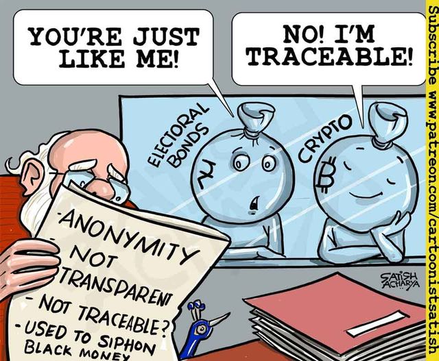 Electoral Bond 2 Cover Cartoon